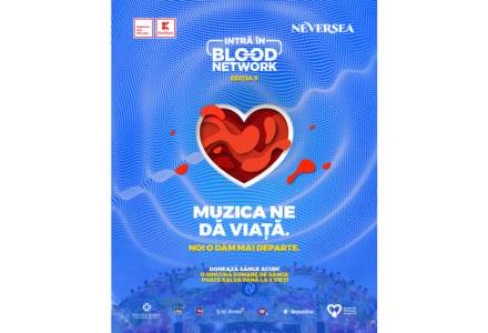 ÎNCEPE CAMPANIA BLOOD NETWORK! Salvează o viață, donează sânge și intri gratuit la UNTOLD sau Neversea