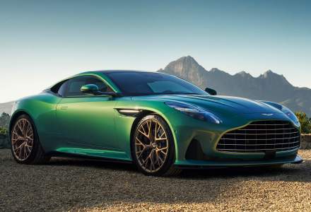 Aston Martin DB12 este un mâncător de autostrăzi cu motor de 680 de cai putere de la AMG