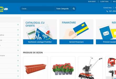 Praktiker si-a deschis magazin online: prima comanda a fost facuta de un client dintr-un sat de langa Cluj