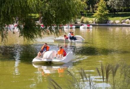 Atracții de Ziua Copilului: Plimbări gratuite pe lac pentru copii în Parcul Drumul Taberei