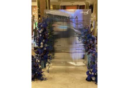 iMod Flowers, atelierul de artă florară a creat un concept personalizat pentru a doua ediție Wall Street CEO’s Gala