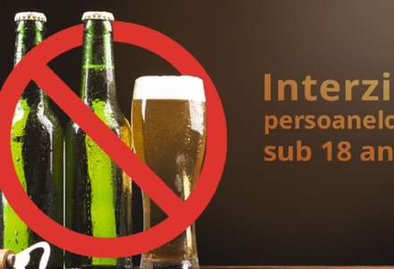 Se interzice vânzarea de alcool minorilor din România. Parlamentul a adoptat legea