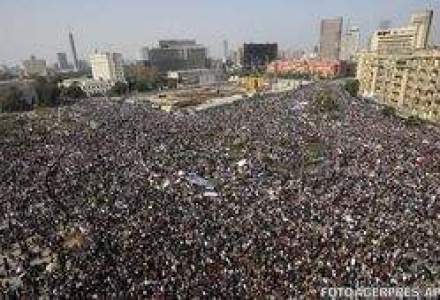 Manifestatie uriasa in Egipt