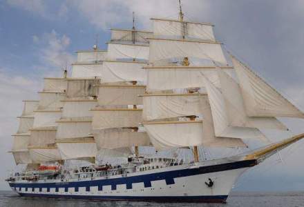 Royal Clipper, una dintre cele mai luxoase nave din lume, vine in premiera in Portul Constanta