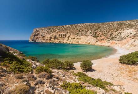 FOTO | Paradisul izolat al Greciei: cinci insule nelocuite pe care le puteți vizita