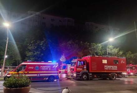 Incendiu la spitalul Robănescu din Capitală - 110 copii au fost transferați la Marie Curie