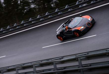 Scandal de milioane de euro în trafic: Un Bugatti Veyron a tăiat calea unui BMW