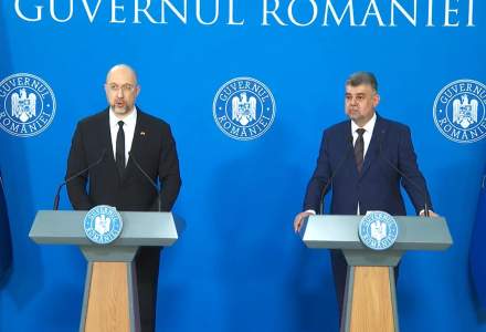 Premierul Ucrainei la București: Sperăm că România va susține aderarea noastră la UE și NATO