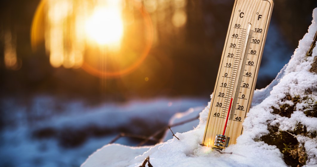 Cea mai scazuta temperatura din acest an, minus 32 de grade Celsius a fost inregistrata pe Varful Iezer