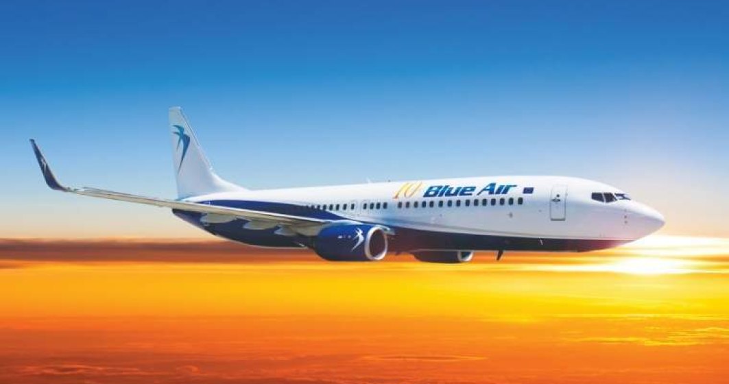 Blue Air deschide o noua baza aeriana si lanseaza un nou zbor de la 30 euro/sens