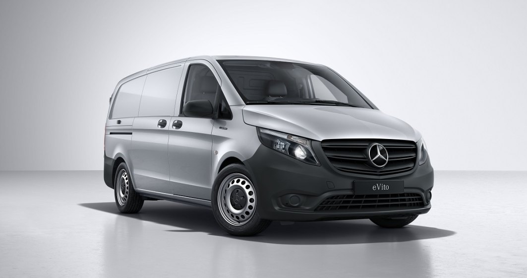Mercedes-Benz eVito Furgon, disponibil cu o capacitate mai mare a bateriei 