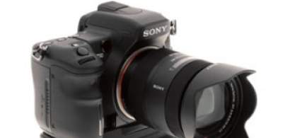 Sony lanseaza a900 - prima camera foto DSLR full-frame de 24,6 megapixeli din...