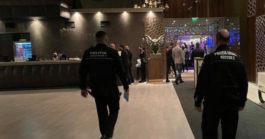 Poliția ”a vizitat” unul dintre cele mai cunoscute cluburi din București: amendă și suspendarea activitățiii