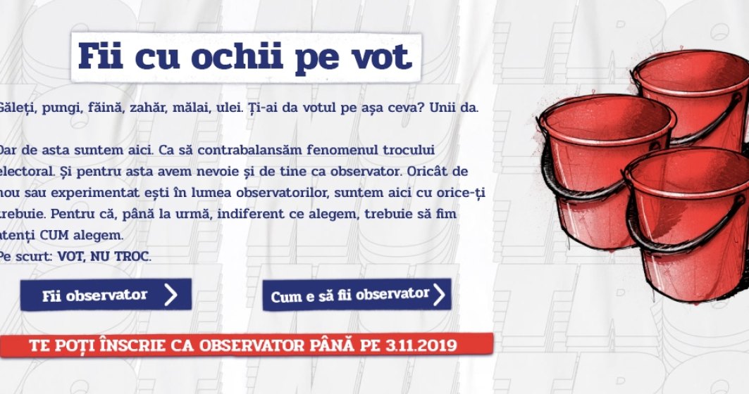 VotNuTroc: Campanie inedita si expozitie a "spagilor electorale"