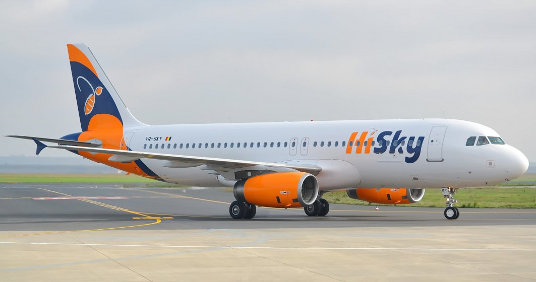 HiSky, linia aeriană înființată de doi antreprenori moldoveni, și-a triplat numărul de pasageri în 2022
