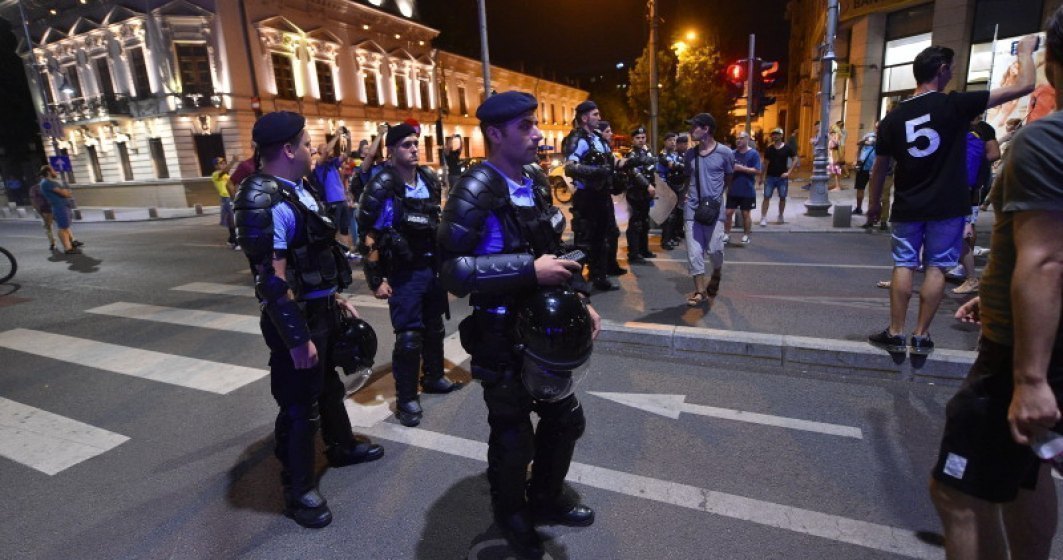 Protestatari cer daune morale de 200.000 de lei de la Jandarmerie