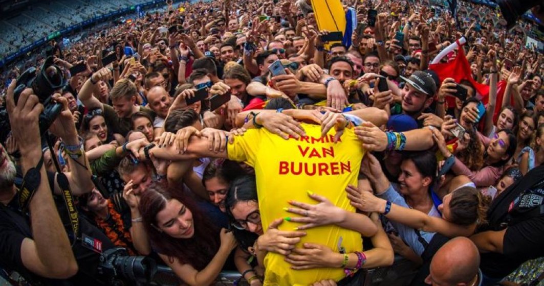 Armin van Bureen a inchis festivalul Untold cu un "maraton de 7 ore"