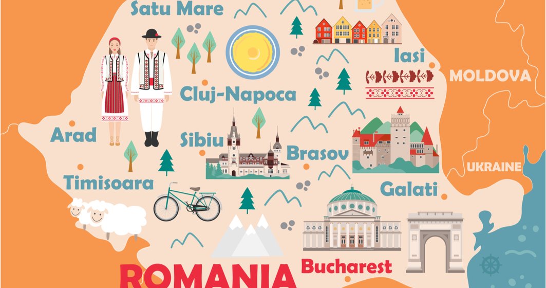 Harta economică a României: care sunt cele mai sărace județe