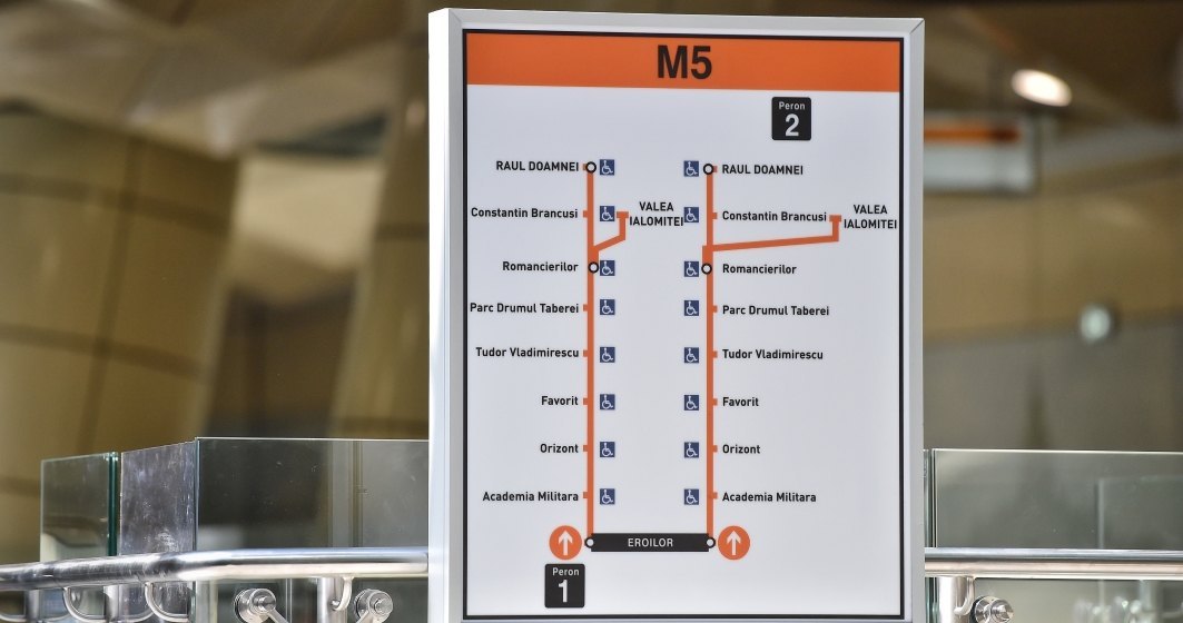 Harta rezidenților din jurul celor 10 stații ale liniei de metrou M5 și a clădirilor de birouri din apropiere