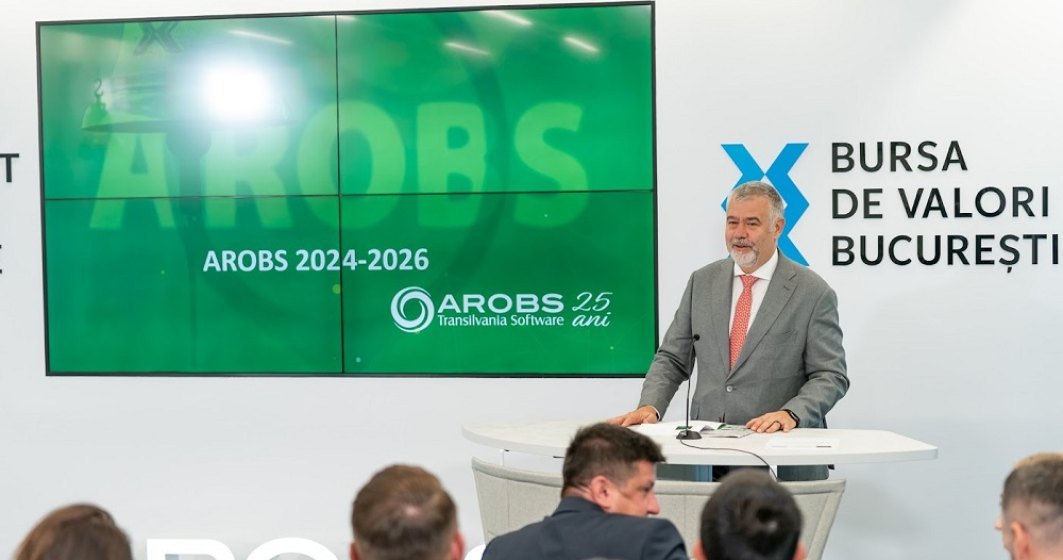 Acțiunile AROBS, cea mai mare companie românească de IT listată la BVB, vor fi incluse în indicii FTSE Russell