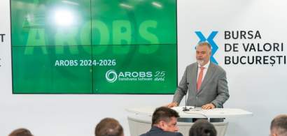 Acțiunile AROBS, cea mai mare companie românească de IT listată la BVB, vor...