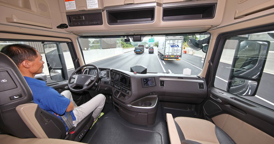 Hyundai a testat un camion autonom in Coreea de Sud