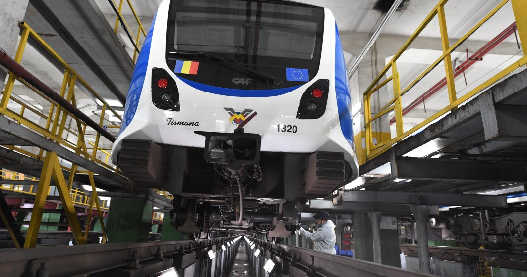 Metrorex incepe sa rezolve problema trenului deraiat in depoul Berceni la un an de la incident
