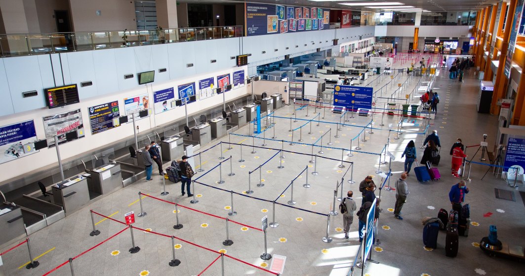 21 de milioane de pasageri pe aeroporturile din România, anul trecut. 2023 ar putea fi un an record