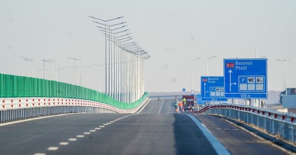 FOTO: Mâine se deschide un nou tronson al drumului Expres Craiova - Piteşti