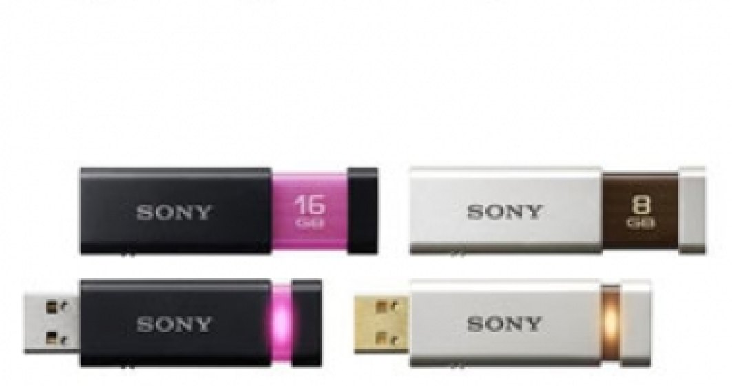 Pur si simplu inteligente: noile stick-uri Sony Micro Vault