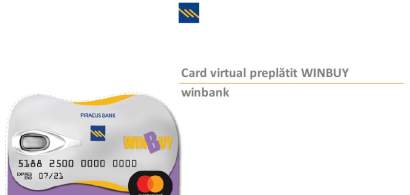 Piraeus Bank a lansat un card virtual preplatit: ce poti face cu Winbuy si...
