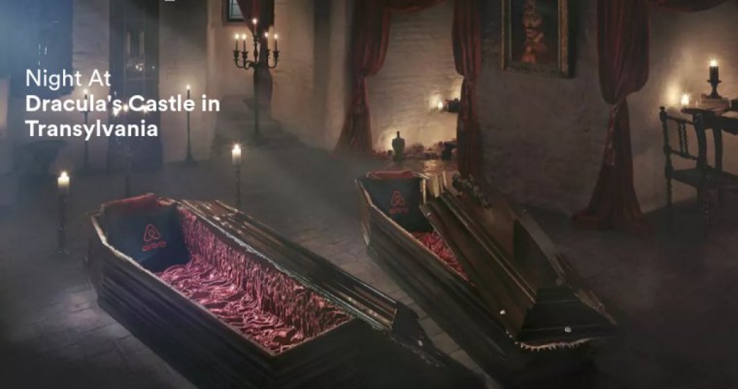 Pe urmele lui Dracula: Airbnb ofera o noapte de cazare in Castelul Bran