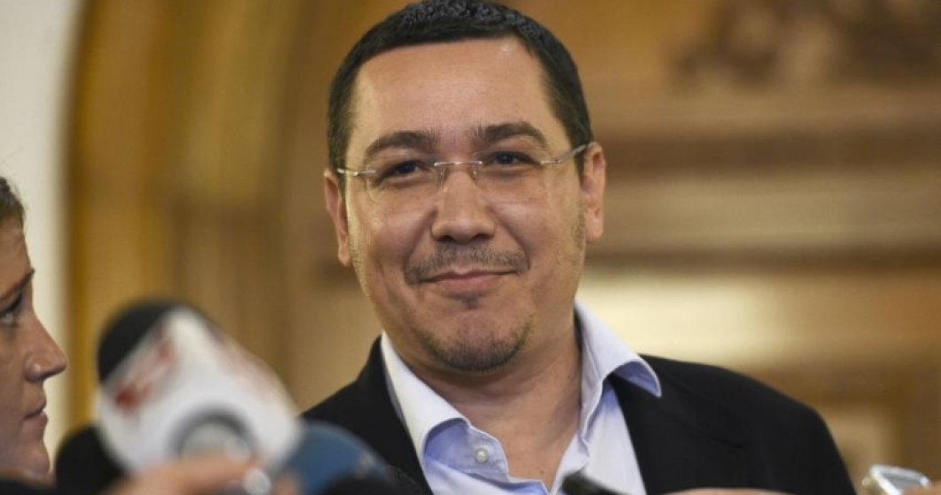 Victor Ponta: PSD sa nu intre intr-un guvern de uniune nationala; nu se pune problema sa ajung premier