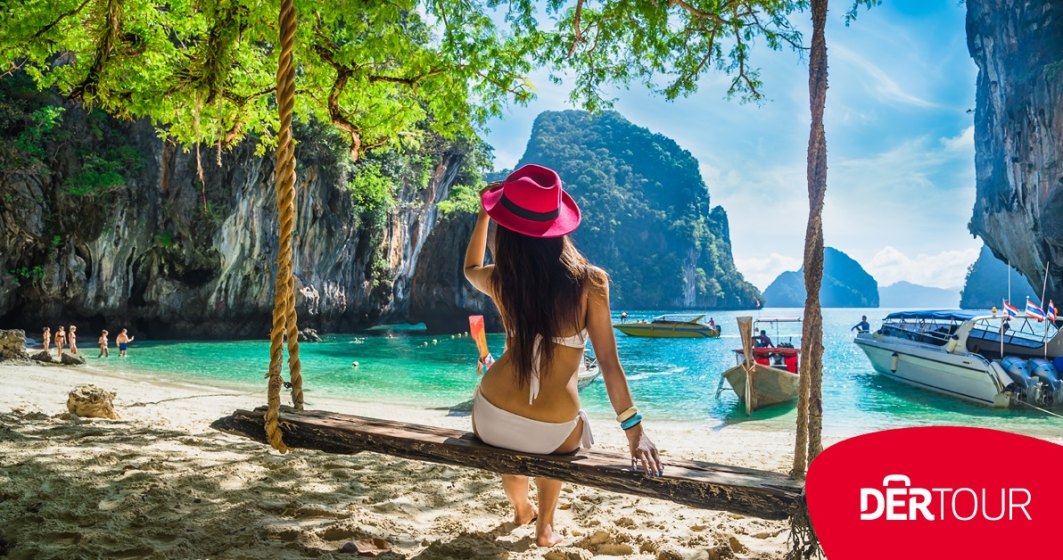 Vacanță exotică în Thailanda pentru sărbătorile de iarnă: Cu DERTOUR ai zbor direct Bucuresti spre Krabi de la doar 1399 euro/persoană