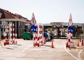 Timpi tot mai mare de așteptare pentru camioanele care ies pe la Giurgiu:...
