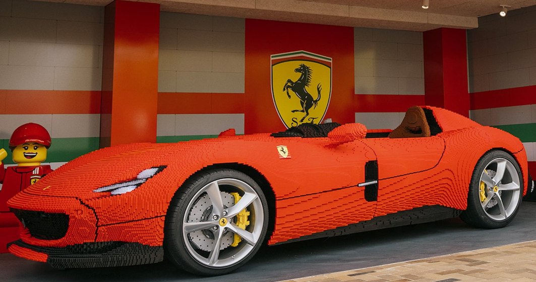 Cel mai ieftin Ferrari din lume costă doar 36.000 de euro, dar ascunde un secret: este din Lego