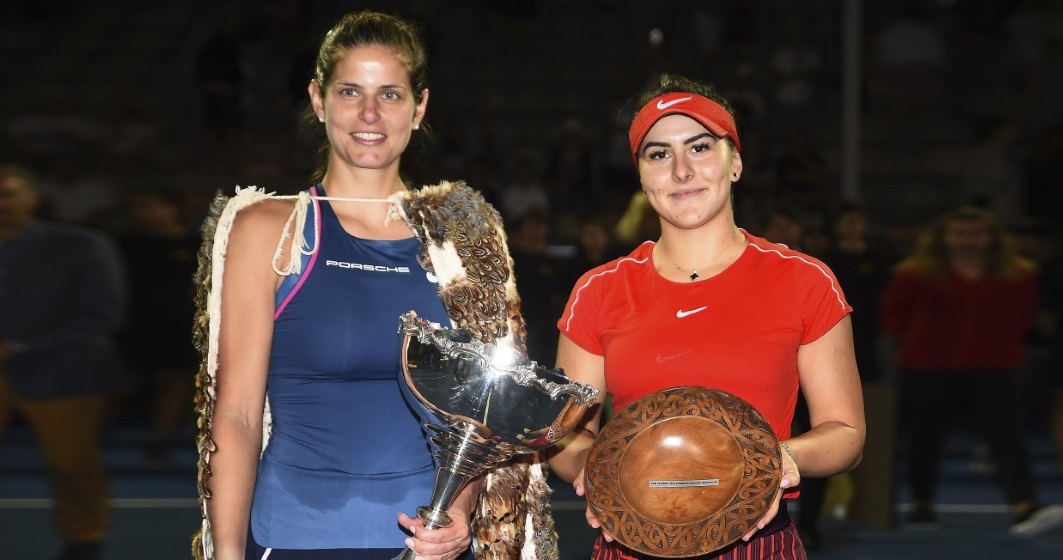 Bianca Andreescu, invinsa de Julia Goerges in finala turneului tenis de la Auckland