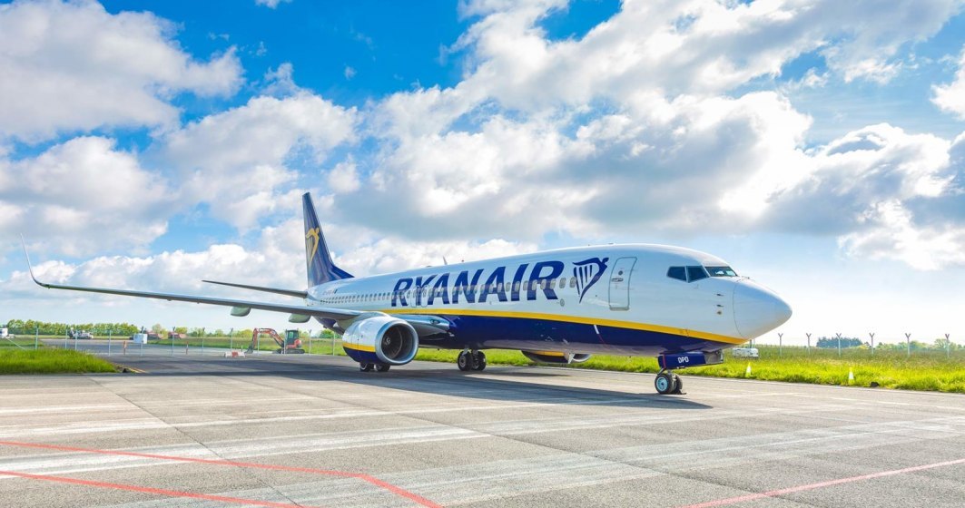 Cum resimte Ryanair efectele pandemiei: pierderi de 273 milioane de euro în perioada aprilie-iunie