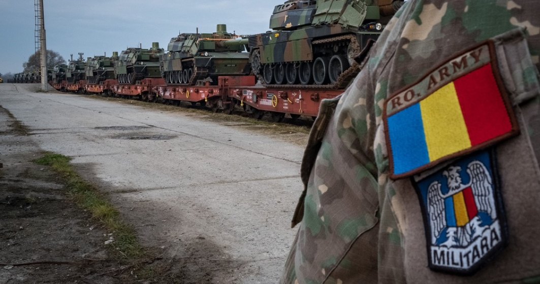 NATO își consolidează prezența în România: un convoi cu tancuri franceze Leclerc a ajuns în țara noastră