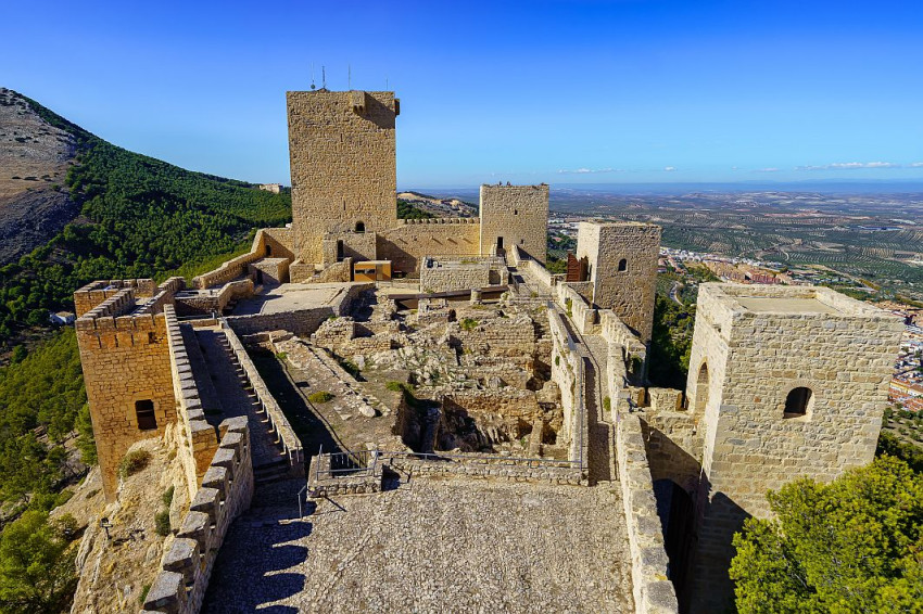 Castel Parador Jaén Spania
