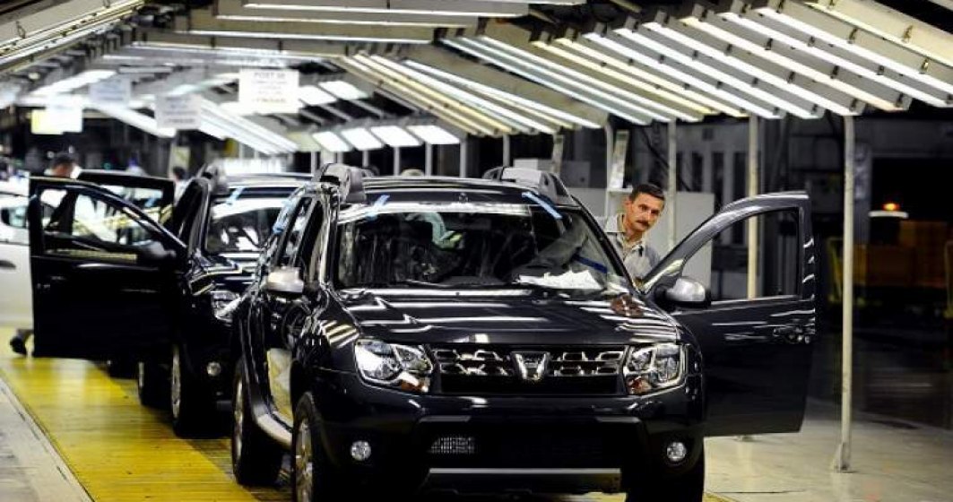 Uzina Dacia produce 1.313 vehicule/zi, adaptând permanent producția la cererea pieței