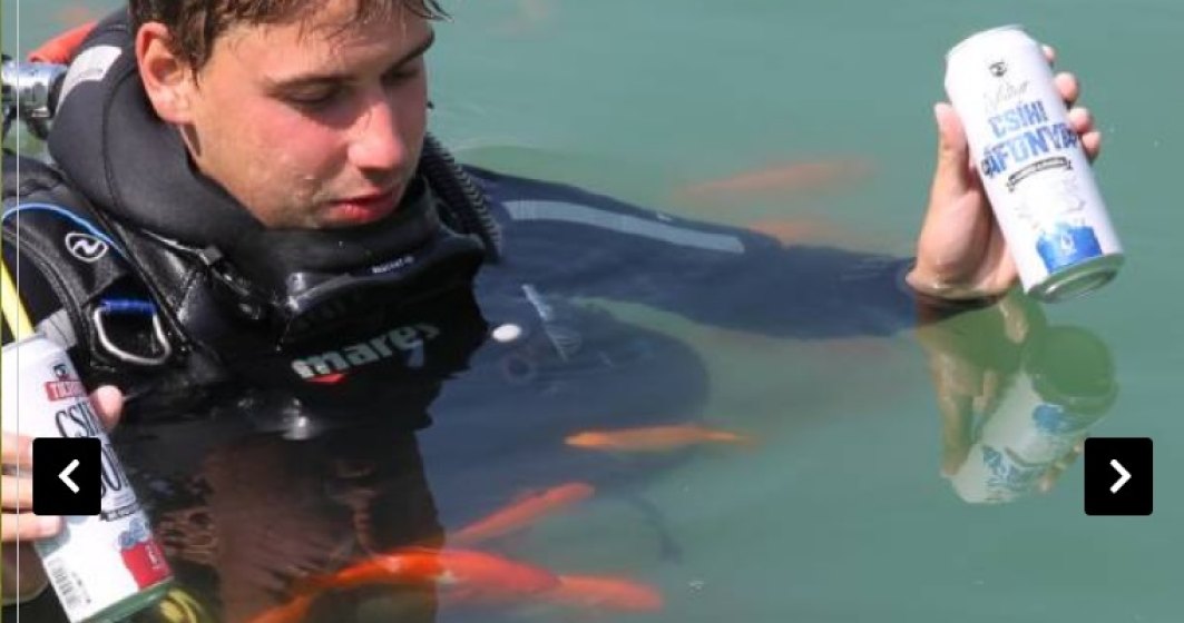VIDEO | Prima berărie subacvatică din Europa se află în Covasna