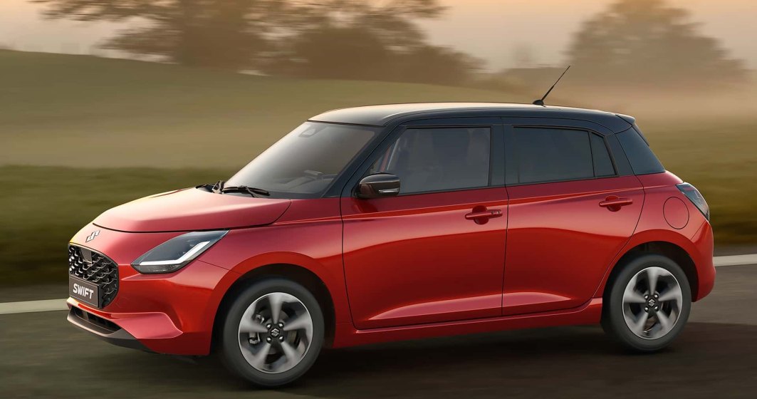 Suzuki a lansat în Europa noua generație Swift cu propulsie hibridă