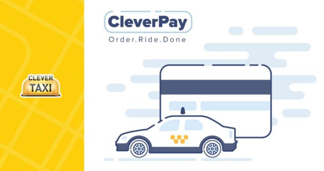 Clever Taxi introduce plata cu cardul si in Brasov, oferindu-le clientilor care aleg aceasta optiune o reducere de 50%