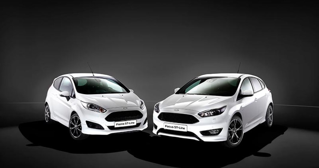 Trei cele mai vandute modele Ford in Romania. Unul este vehicul comercial