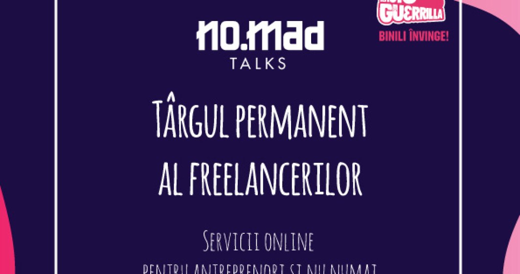 (P) NO.MAD Talks adună pachete de servicii pentru dezvoltare personală și de business la Târgul online al freelancerilor