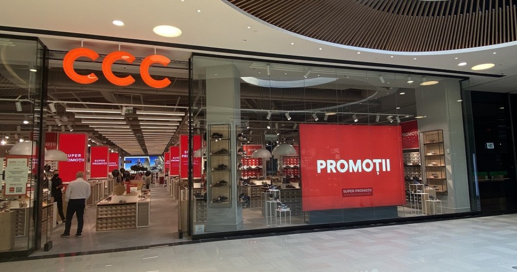 Brandul de încălțăminte CCC va deschide un magazin într-un mall din București
