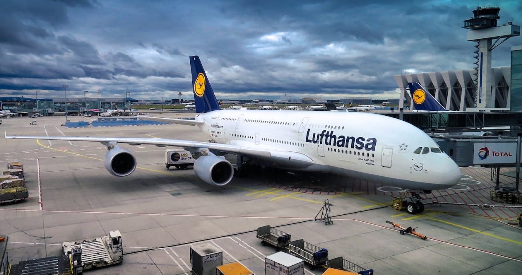 Lufthansa anulează vineri aproape toate zborurile din sau spre Frankfurt și Munchen