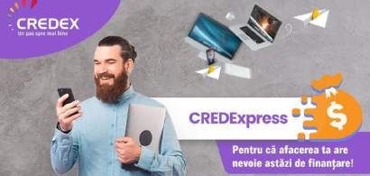 Credex IFN lansează CREDExpress - serviciul rapid de creditare pentru companii