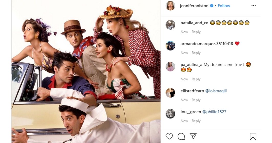 Cei şase actori din serialul "Friends" se reunesc pentru un episod special pe HBO Max
